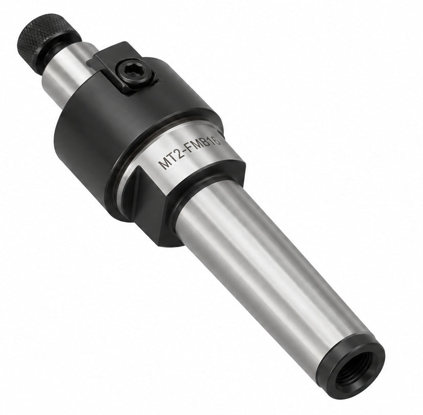 MT2 Shell Mill Arbor 16mm Pilot Diameter - Morse Taper 2 Face Mill Holder - Twin Eagle Imports