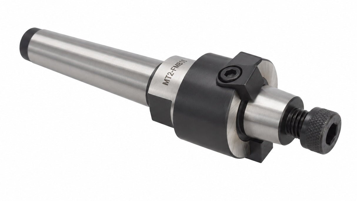 MT2 Shell Mill Arbor 16mm Pilot Diameter - Morse Taper 2 Face Mill Holder - Twin Eagle Imports