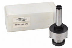 MT3 Face Mill Arbor 40mm Pilot Diameter - M12 Drawbar Thread - Twin Eagle Imports