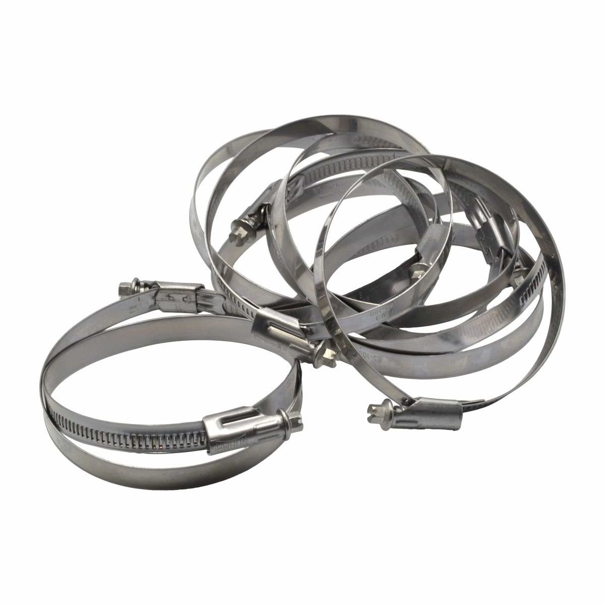 Norma Grab Kits 10 Piece Norma 304 Stainless Steel 80-100mm Worm Drive Hose Clamp