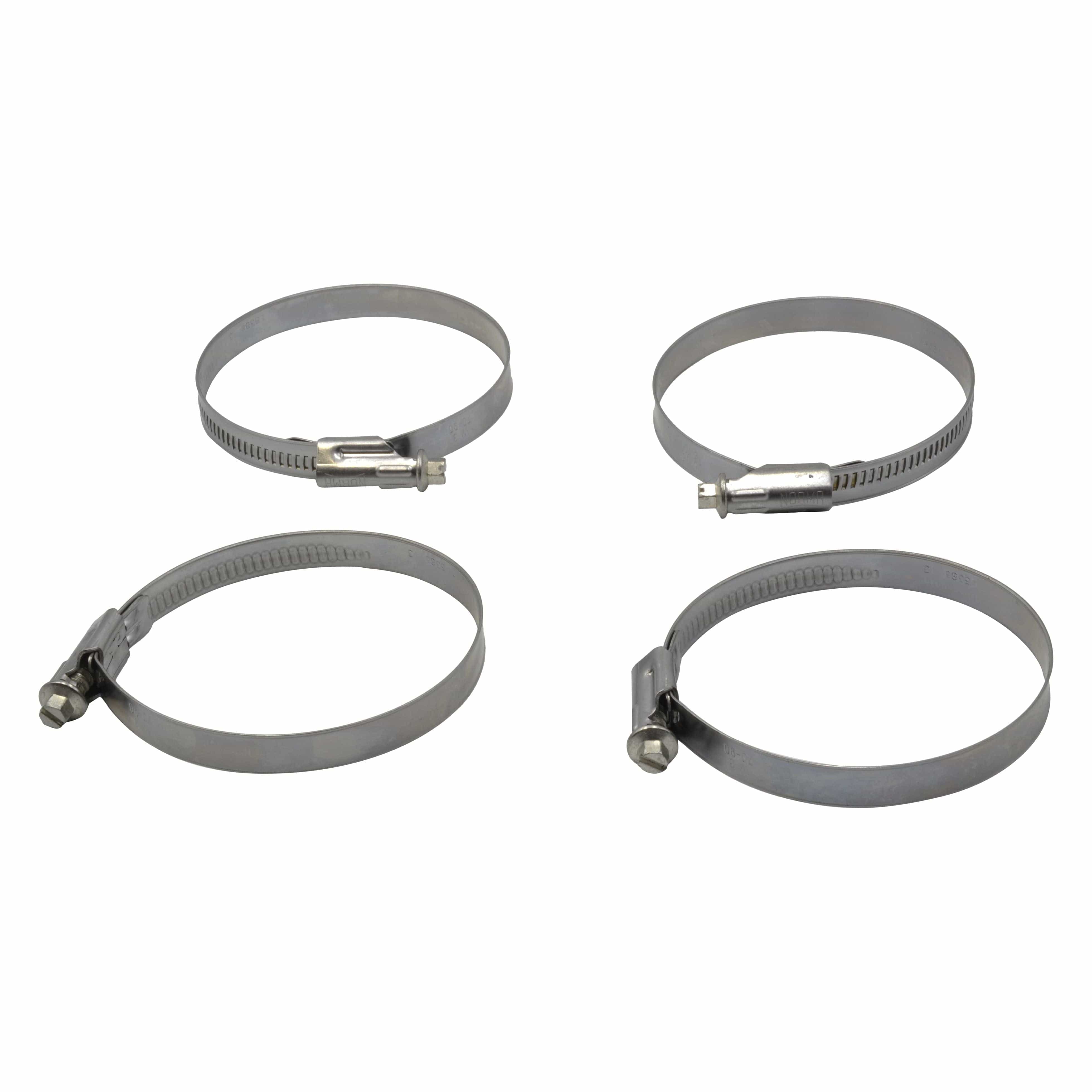 Norma Grab Kits 4 Piece Norma 304 Stainless Steel 70-90mm Worm Drive Hose Clamp