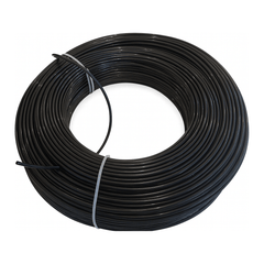 Nylon Air Line Hose Tube 1/4'', One Layer 100m length Black - Twin Eagle Imports