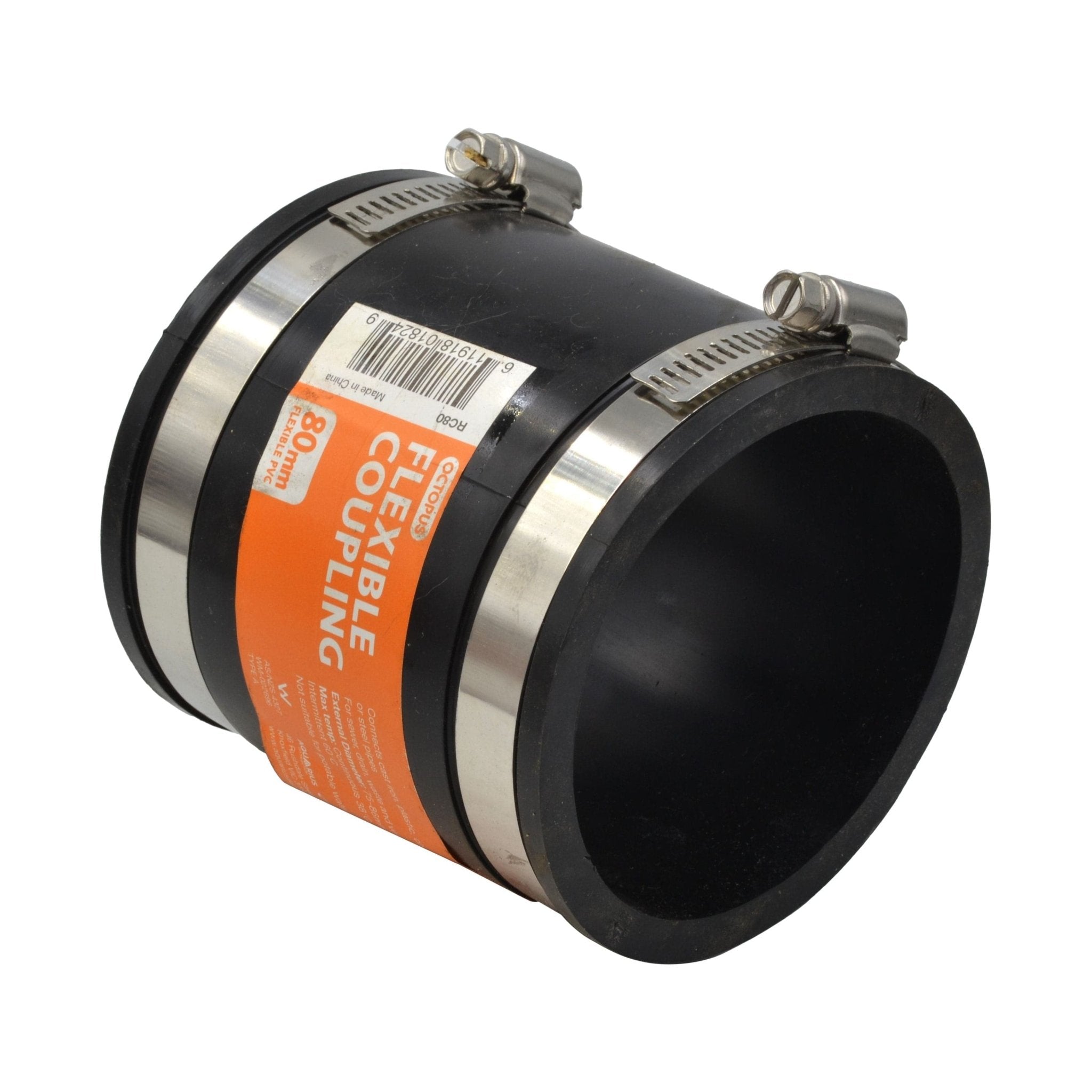 Octopus 80mm Type A PVC Flexible Quick Coupling Connector - Twin Eagle Imports