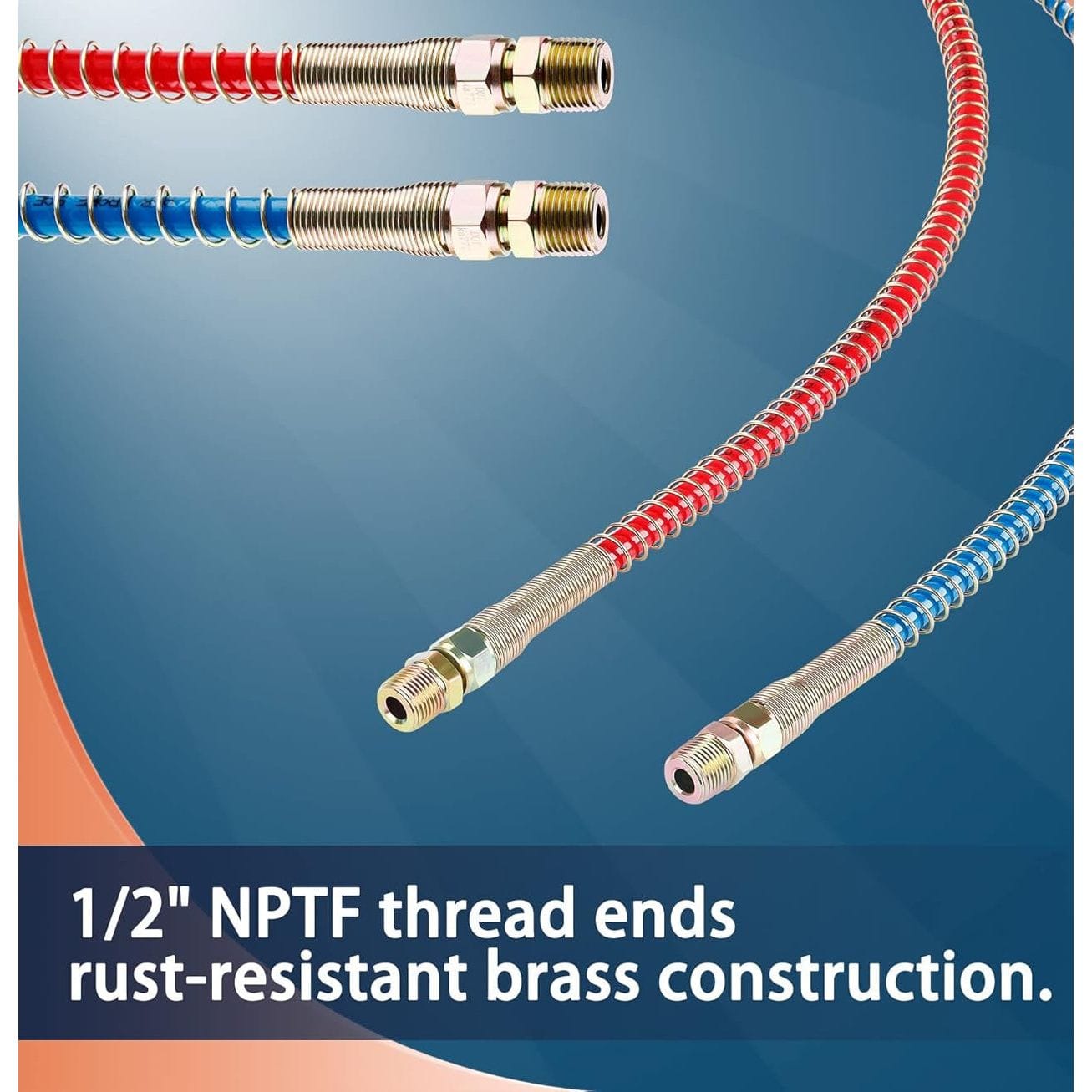 PA12 Type B 15 FT Long Tail Air Brake Suzi Coil - Twin Eagle Imports