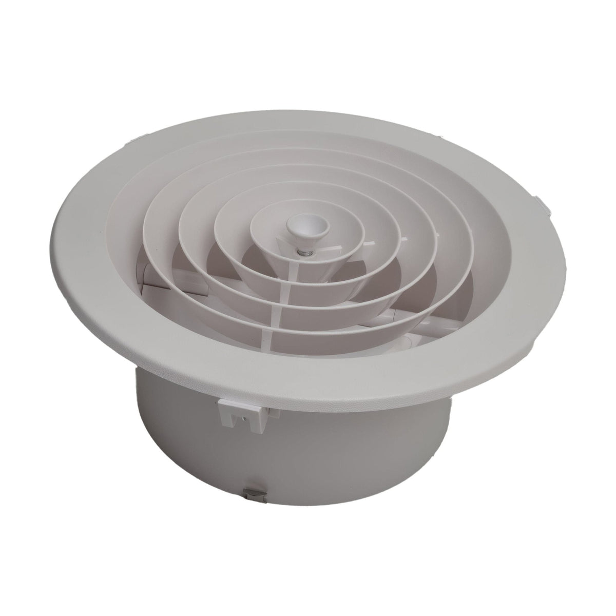 Pack of 20 Ductsure PDJ200 Plastic Round Ceiling Vent Diffuser - Twin Eagle Imports