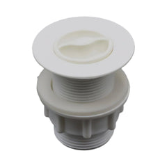 Plastec Drain Waste Extended 32mm White Plastic Body Plug and Waste Unit