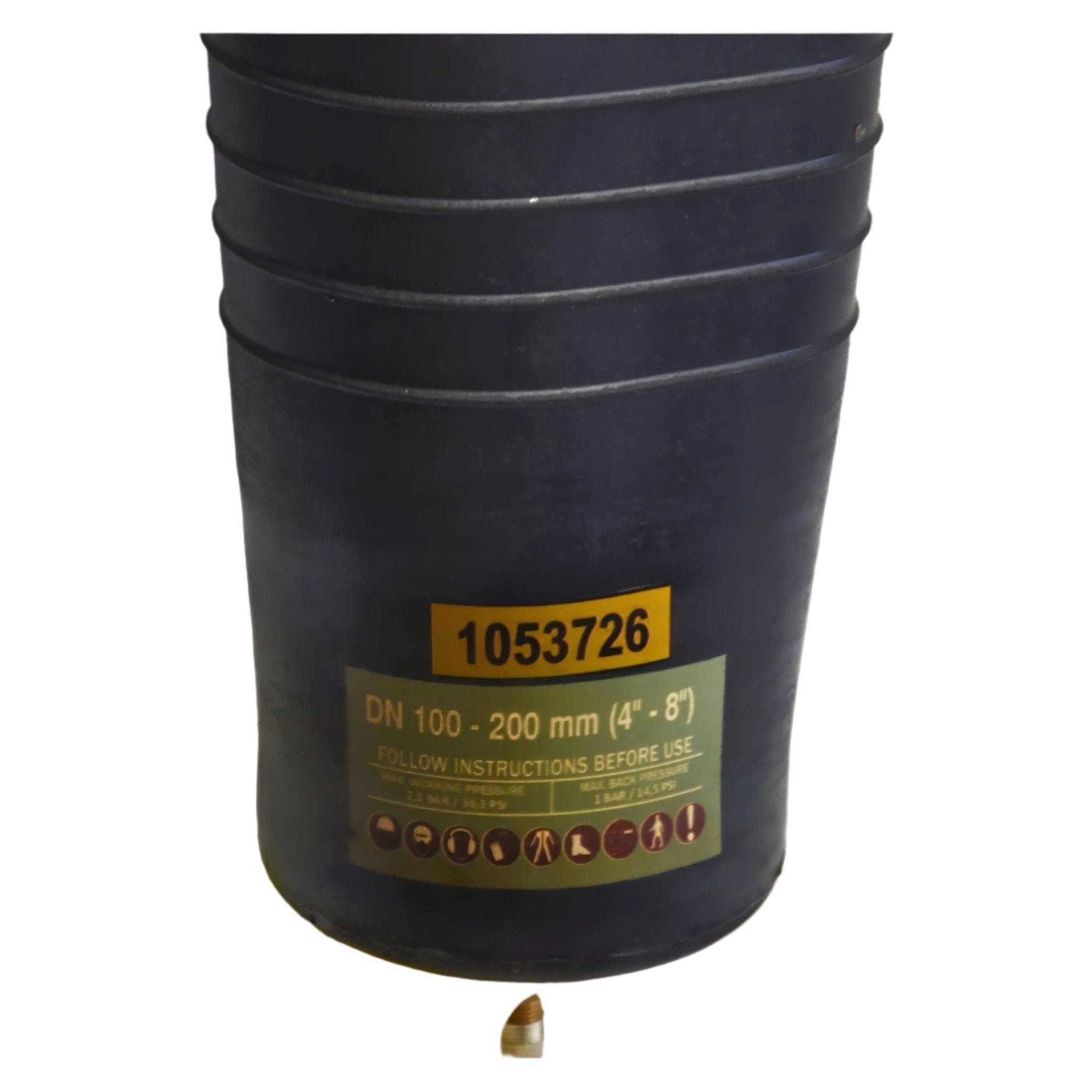 PLUGLINE 100-200 mm Inflatable Blocking Plug – Heavy-Duty Pipe Sealing Solution - Twin Eagle Imports