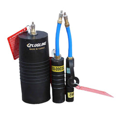 PLUGLINE 40 mm Inflatable Short Blocking Plug – Heavy-Duty Pipe Sealing Solution - Twin Eagle Imports