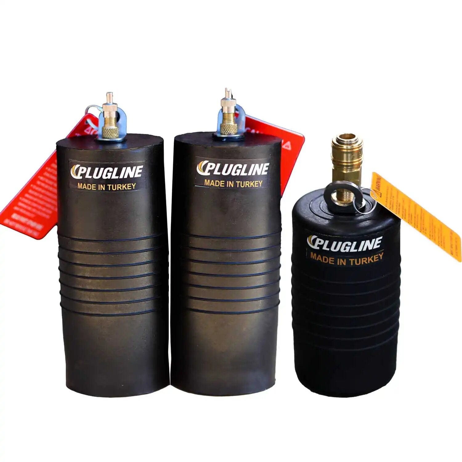 Plugline Expanding Plumbing Plug PLUGLINE 70 mm Inflatable Short Blocking Plug – Heavy-Duty Pipe Sealing Solution