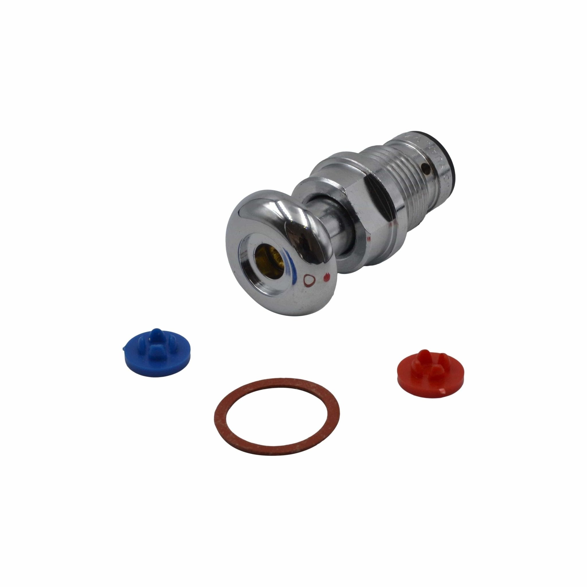 Plunger-Style Shut-Off Tap with Chrome Finish - Twin Eagle Imports
