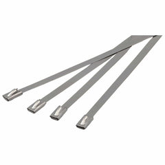 RAPTOR 304 Stainless Steel 300mm x 4.8mm Cable Ties, 20 Pack - Twin Eagle Imports