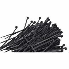 RAPTOR Black 100mm x 2.5mm Medium Duty Cable Ties, 100 Pack - Twin Eagle Imports