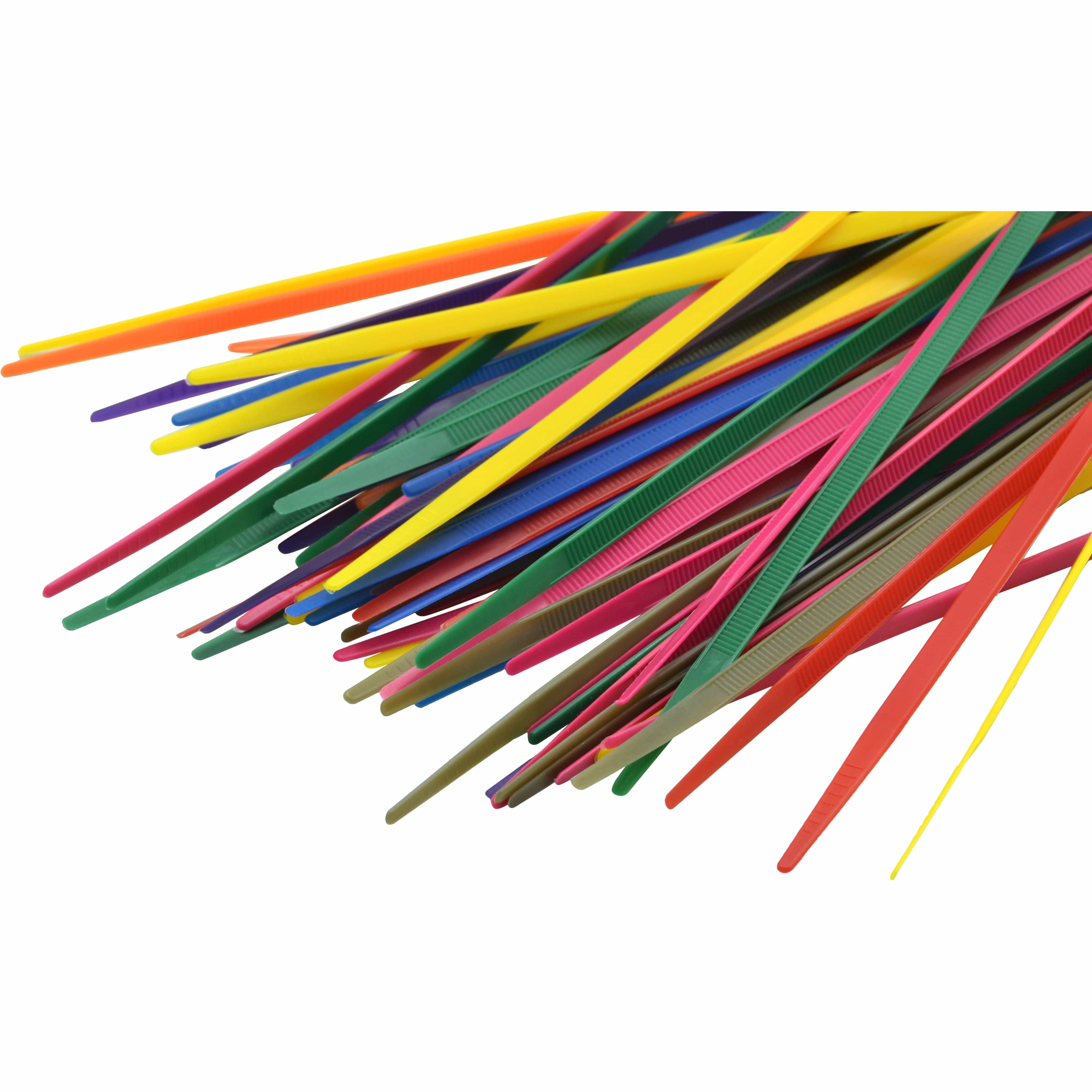 Raptor Cable Tie RAPTOR Mixed 300mm x 4.8mm Medium Duty Cable Ties, 80 Pack