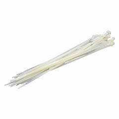 Raptor Cable Tie RAPTOR Natural 300mm x 4.8mm Medium Duty Cable Ties, 20 Pack