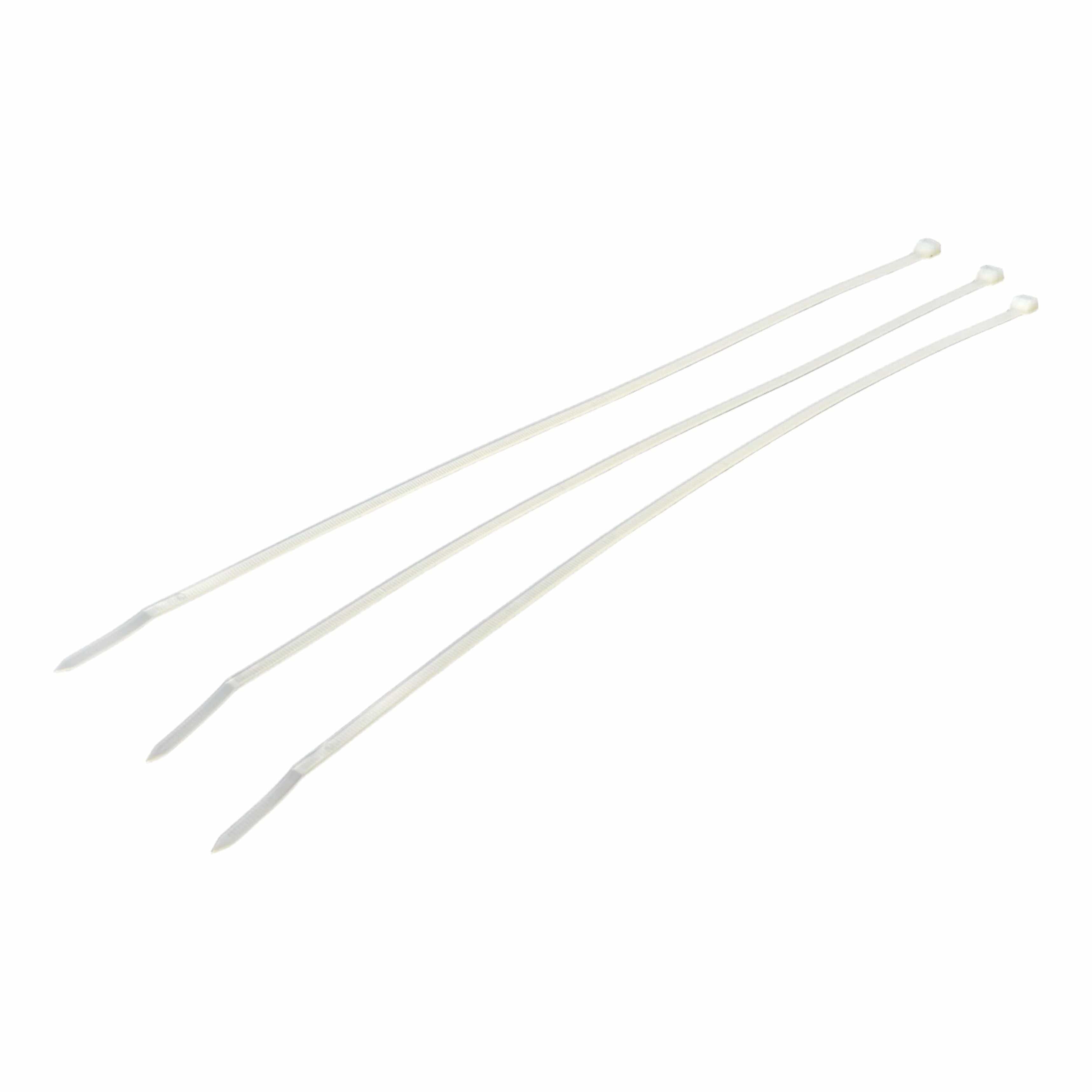 Raptor Cable Tie RAPTOR Natural 370mm x 4.8mm Medium Duty Cable Ties, 20 Pack