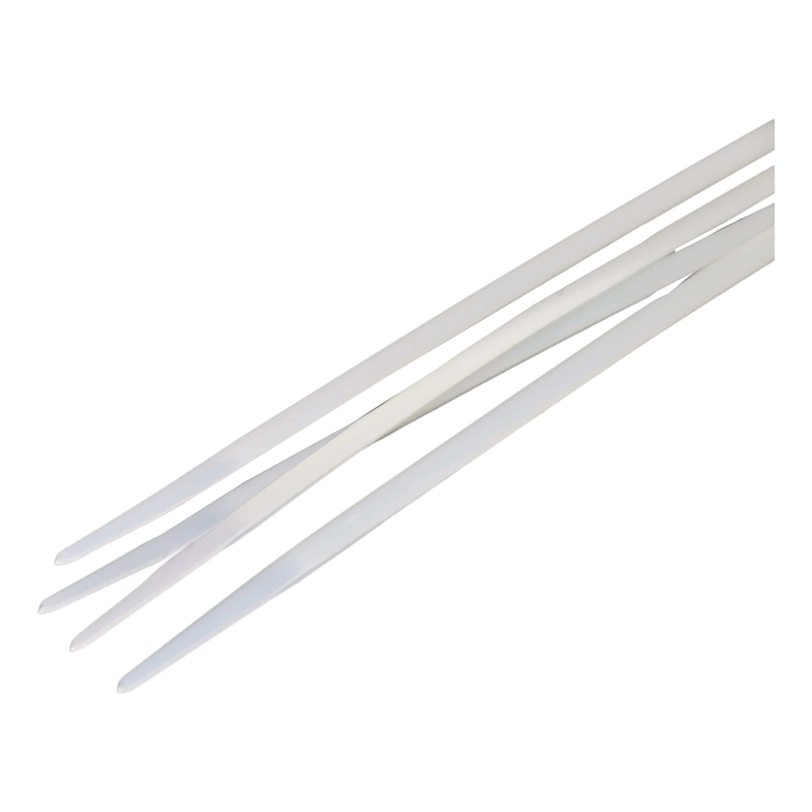 Raptor Cable Tie RAPTOR White 370mm x 4.8mm Medium Duty Cable Ties, 100 Pack