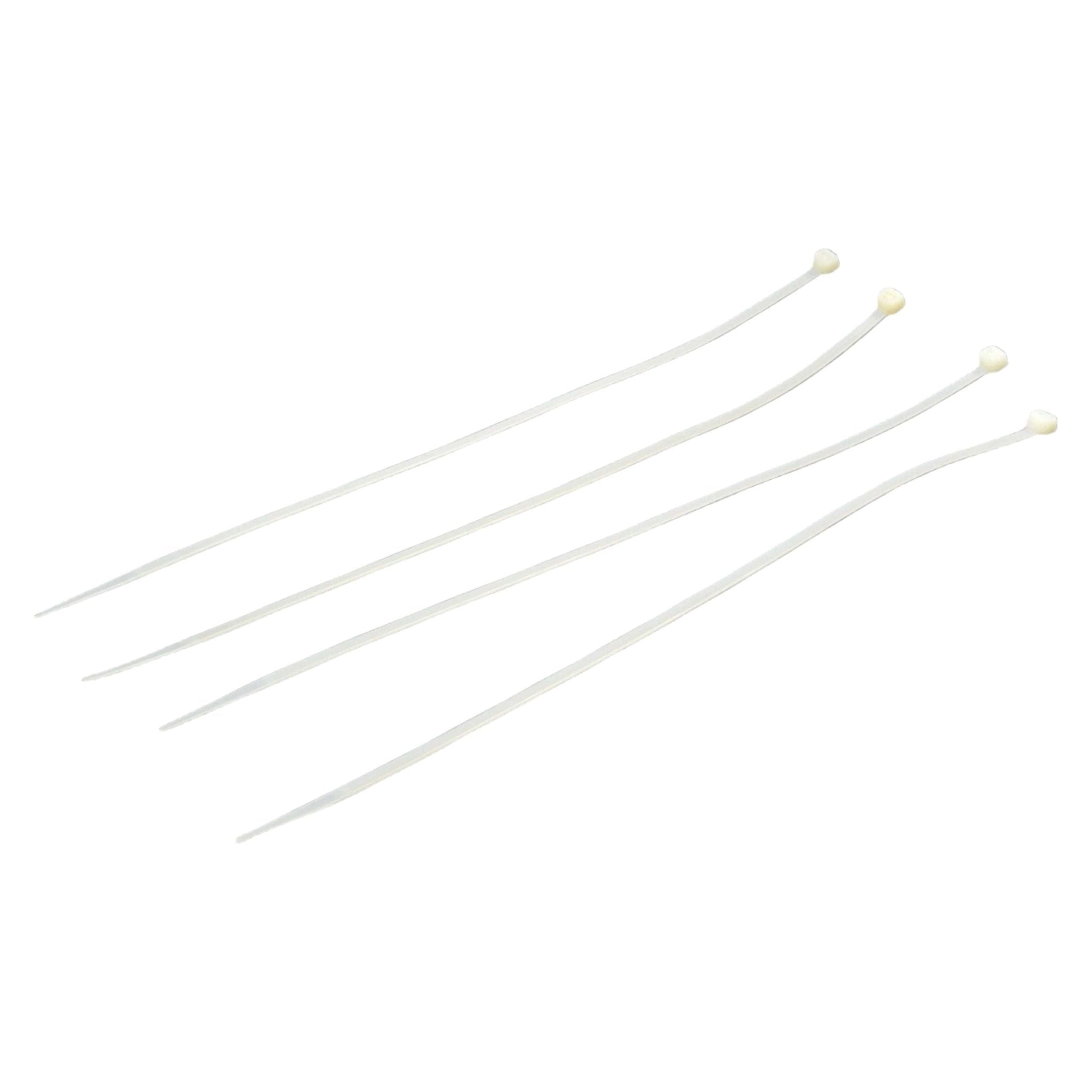 RAPTOR White 300mm x 4.8mm Medium Duty Cable Ties, 100 Pack - Twin Eagle Imports