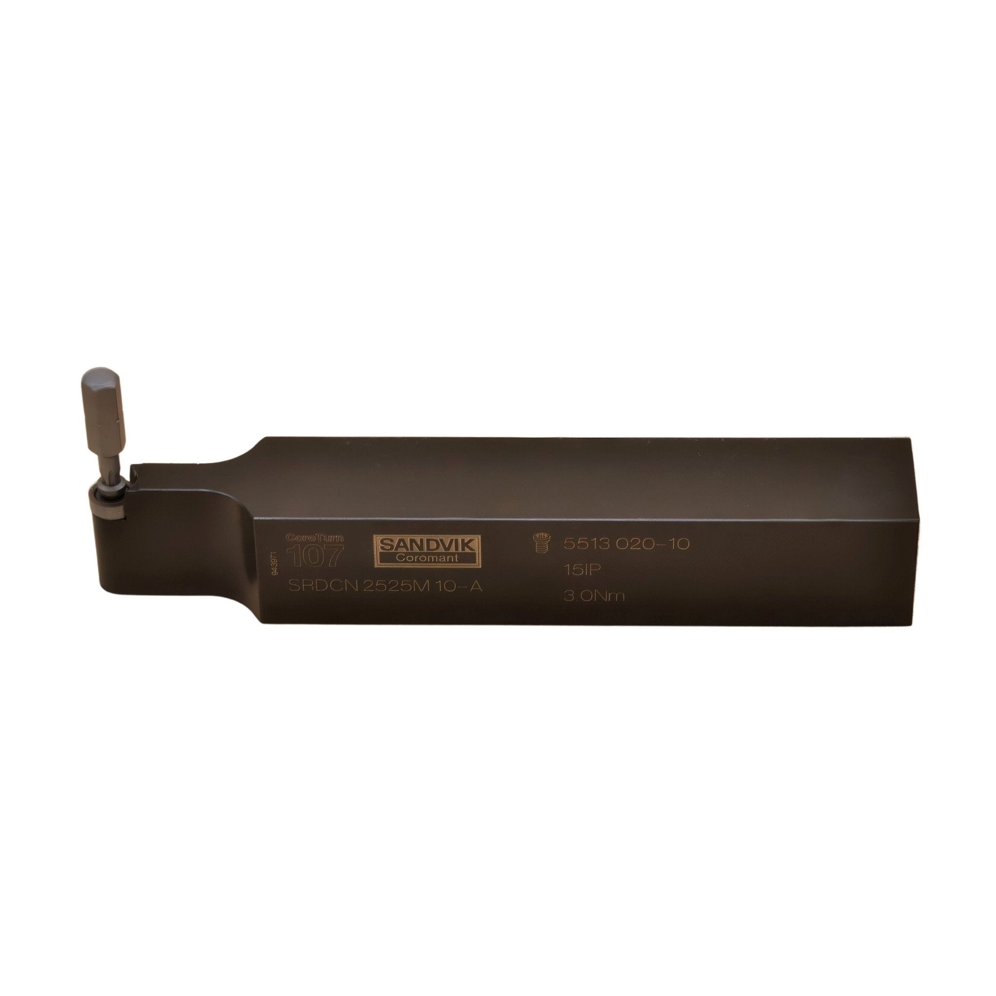 Sandvik Coromant SRDCN 2525M 10-A External Turning Toolholder – 25×25mm Shank for RCMT 10 Inserts - Twin Eagle Imports