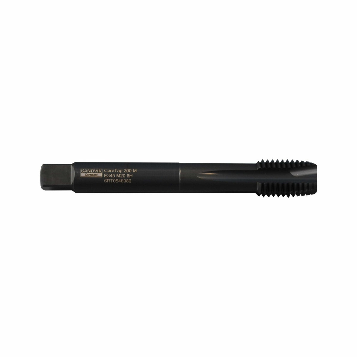 Sandvik HSS-PM Blue Gun Nose PVD FeN coated Tap 1/2" UNC, DIN 2184-1 Long Body - Twin Eagle Imports