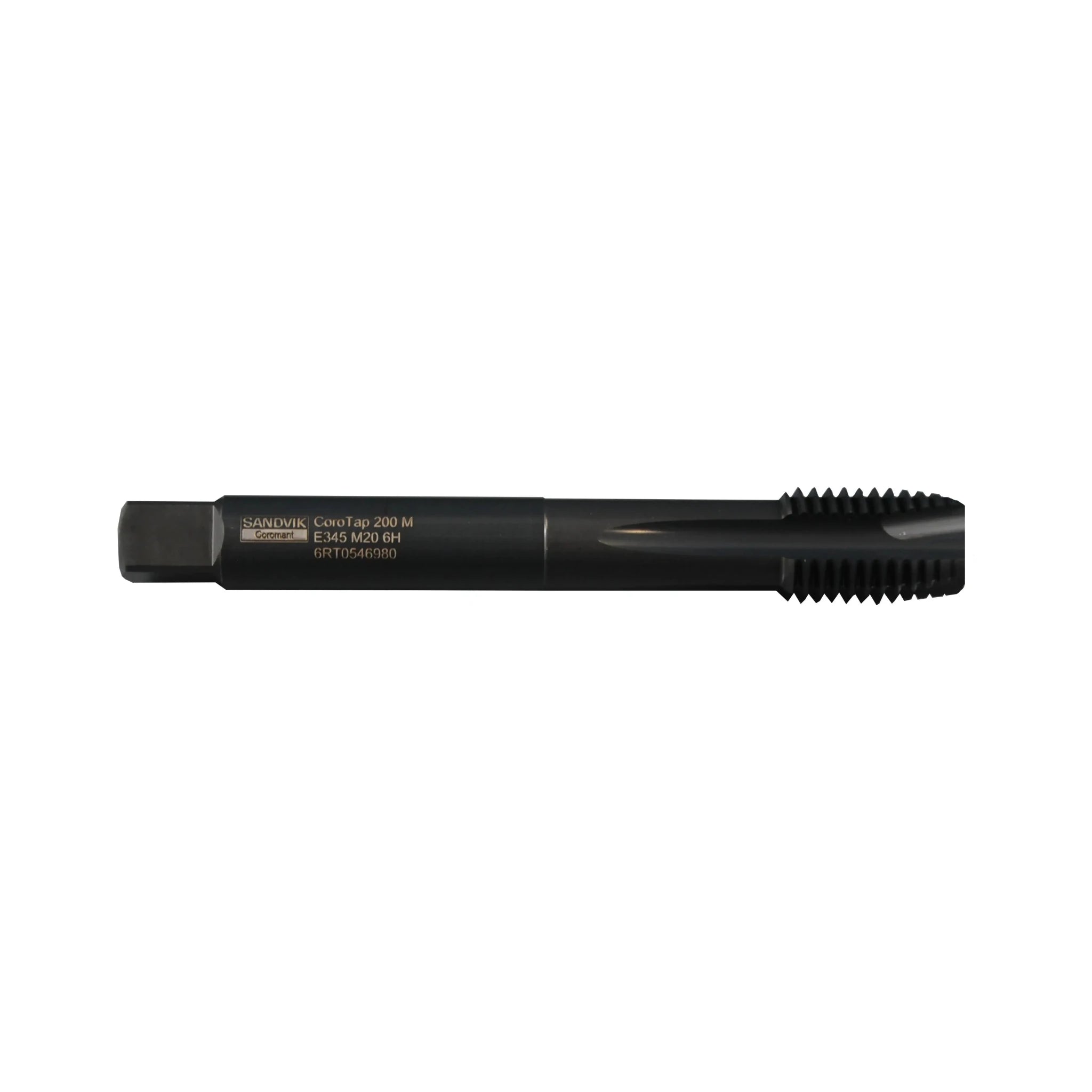 Sandvik HSS-PM Blue Gun Nose PVD FeN coated Tap 1/4" UNF, DIN 2184-1 Short Body - Twin Eagle Imports