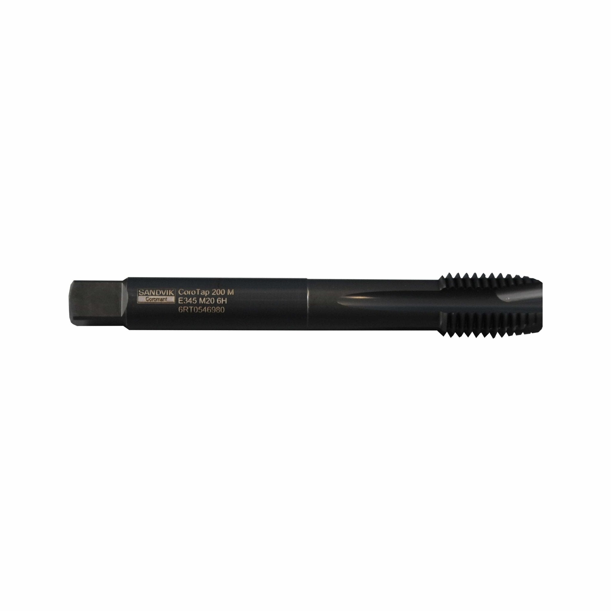 Sandvik HSS-PM Blue Gun Nose PVD FeN coated Tap 3/8" UNF, DIN 2184-1 Short Body - Twin Eagle Imports