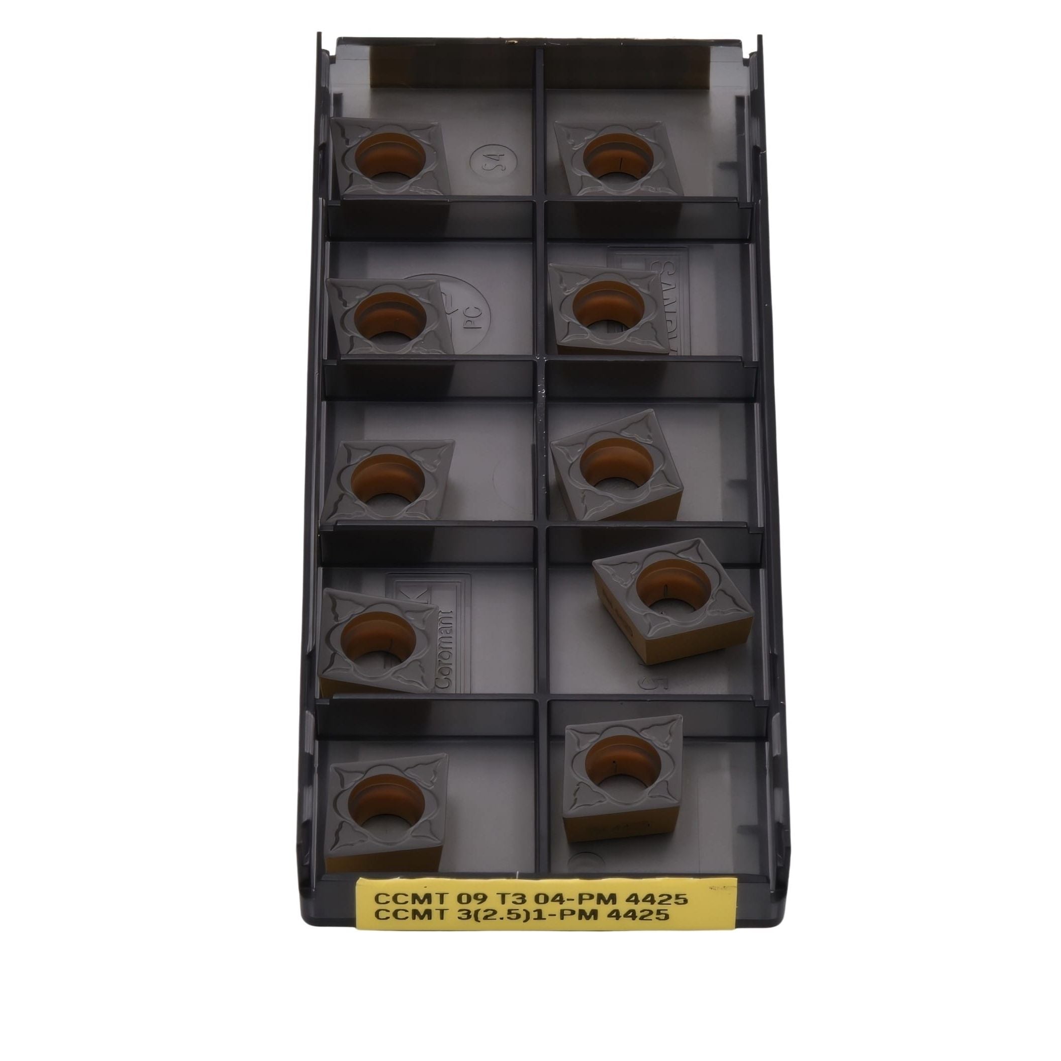 SANDVIK INSERT 10pc Sandvik Medium Chipbreaker - Steel / Cast Iron Grade Insert - CCMT 09 T3 04-PM 4425