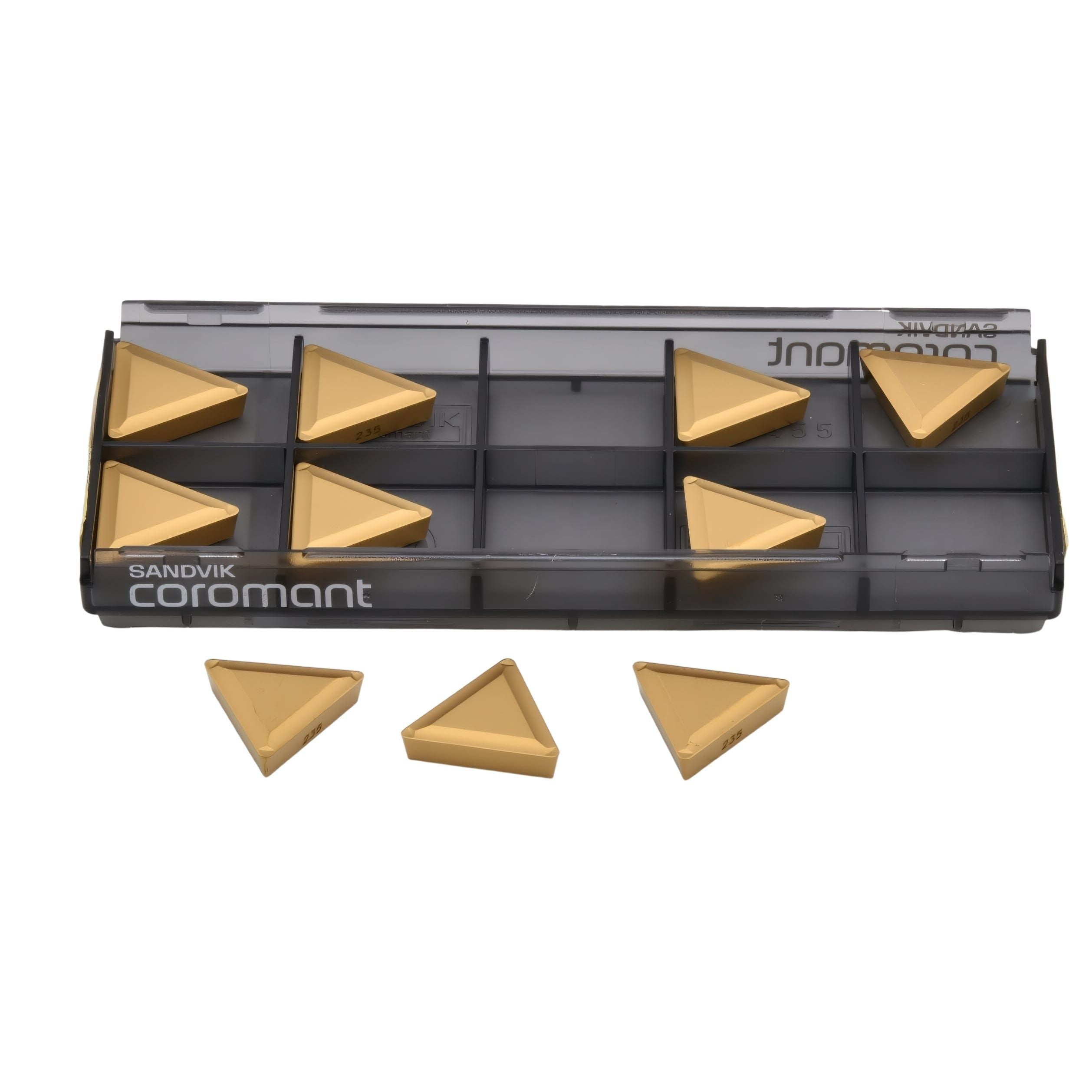 SANDVIK INSERT 10pc Sandvik Steel / Stainless Steel Insert - TPMR 16 03 08 235