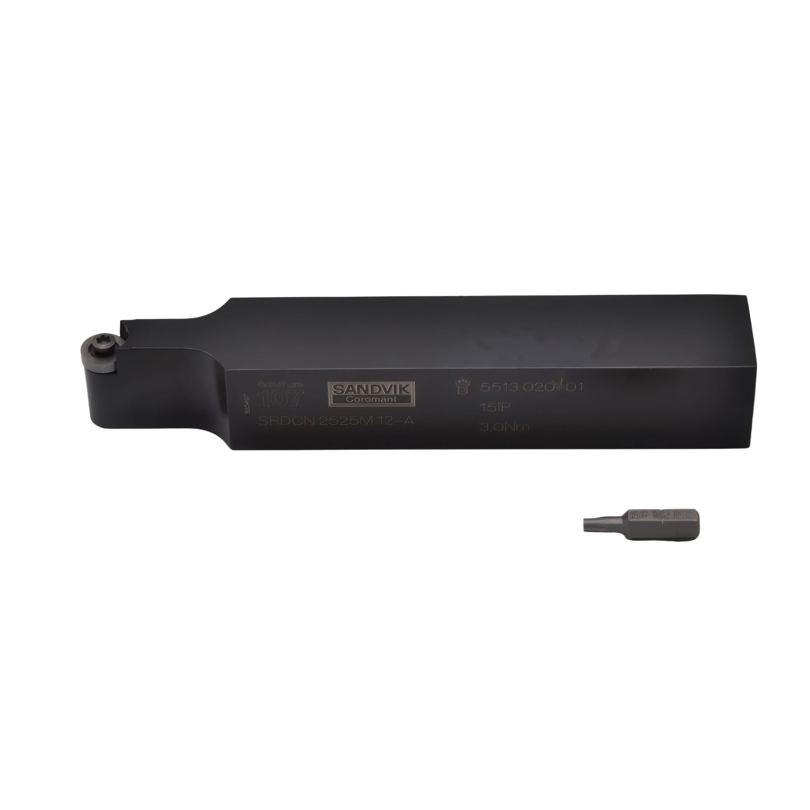 SANDVIK Tool Holder Sandvik Coromant SRDCN 2525M 12-A External Turning Toolholder – 25×25mm Shank