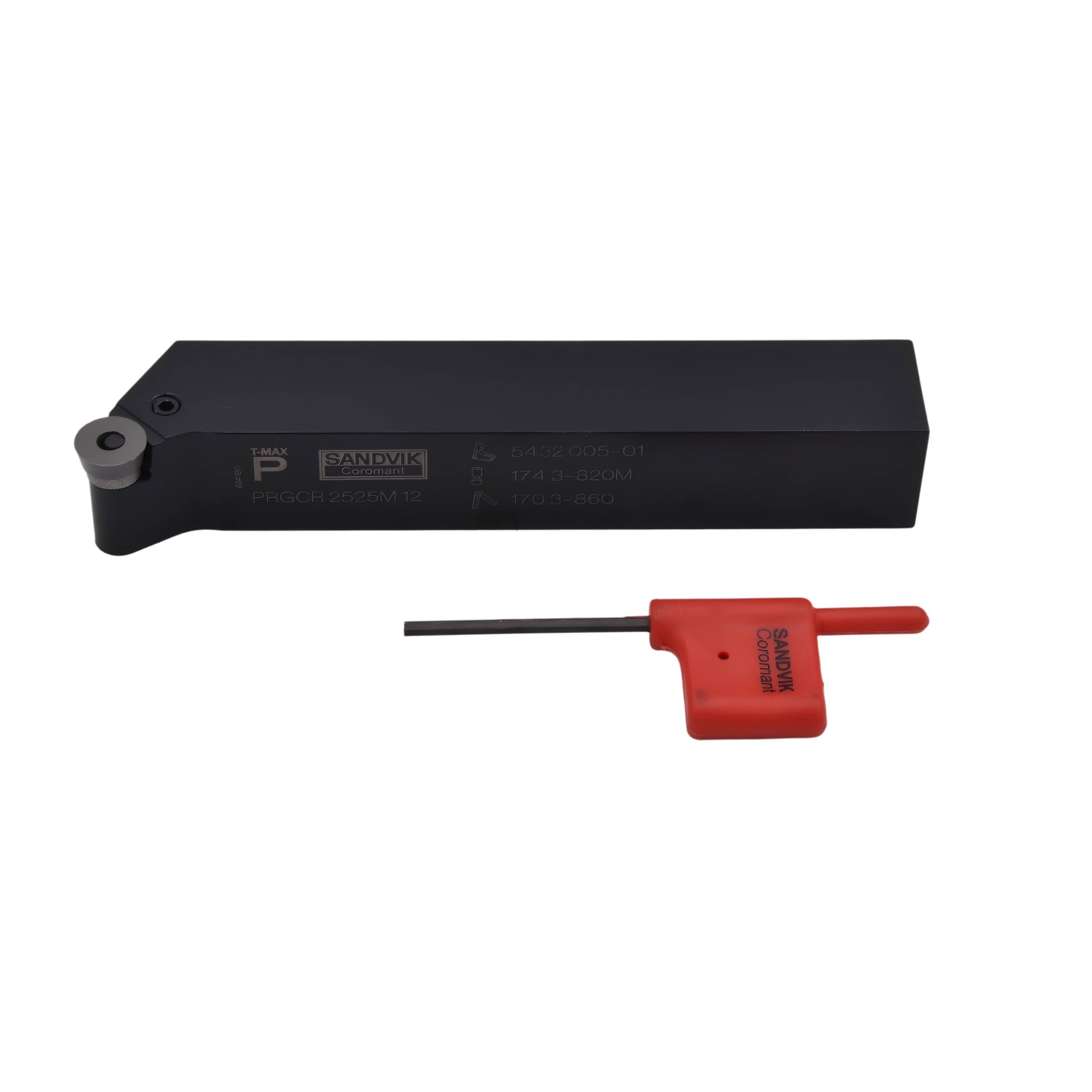 SANDVIK TOOL HOLDERS Sandvik PRGCR 2525M 12 External Turning Toolholder