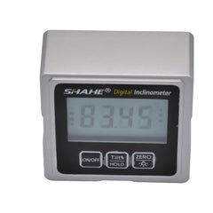 SHAHE MEASURING EQUIPMENT Digital Spirit Level 3-Sided Magnetic Measuring Surface Angle Gauge