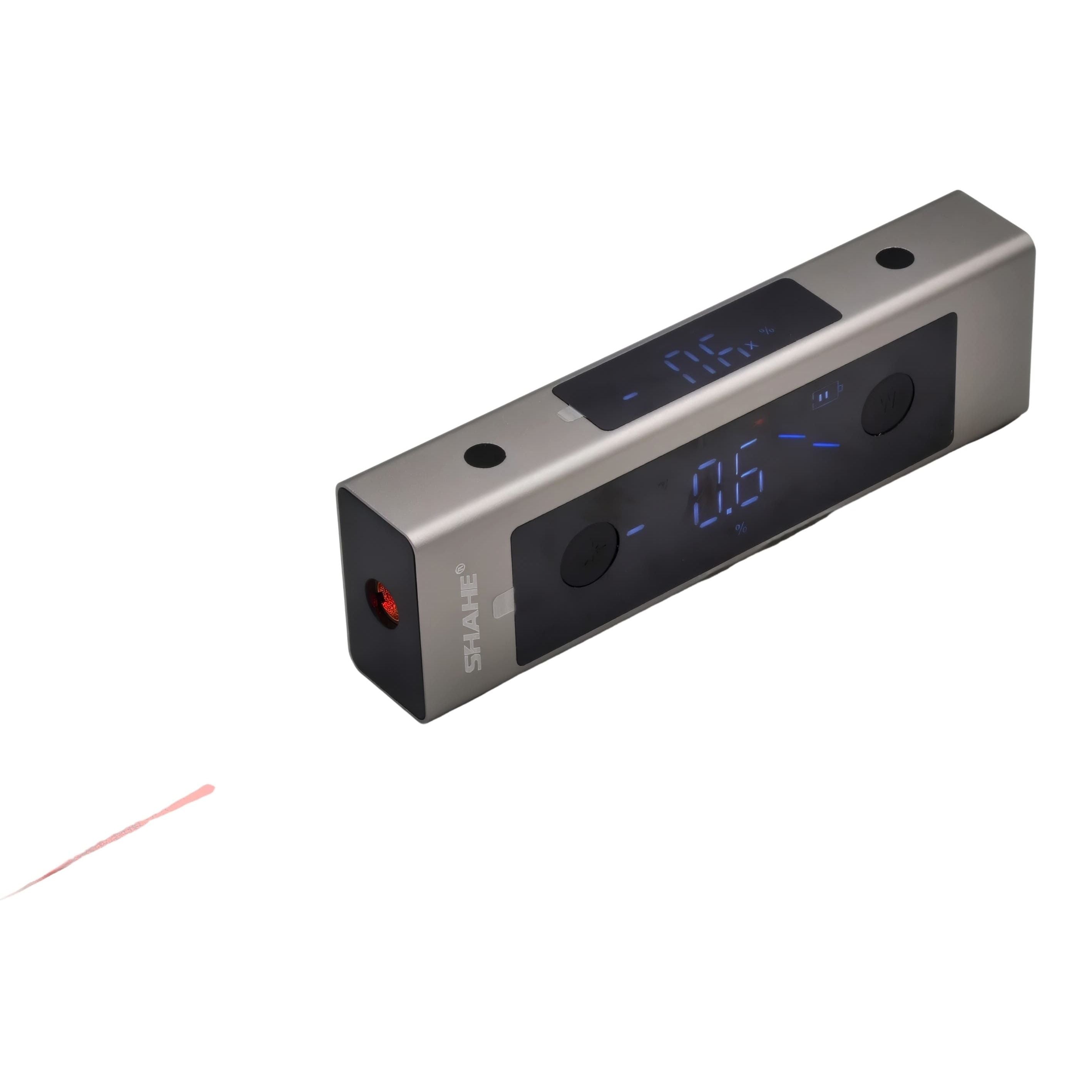 SHAHE MEASURING EQUIPMENT Shahe Double Laser Smart Angle Gauge Digital Protractor 5342