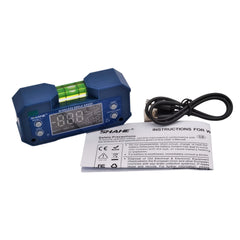 SHAHE MEASURING EQUIPMENT Wireless Digital Angle Gauge Electronic Level with LCD Display & Rechargeable Battery