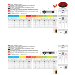 SOMTA Cutter Somta Series 363 – 2Mm HSS-CO Corner Rounding Cutter