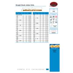SOMTA DRILLS Somta Series 112 – Cobalt Jobber Drill 1/16"