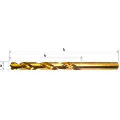 SOMTA DRILLS Somta Series 177 – HSS-Co Split Point Straight Shank Cobalt Jobber Drill 5.00mm