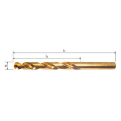 Somta Series 177 – HSS-Co Split Point Straight Shank Cobalt Jobber Drill 5.00mm - Twin Eagle Imports