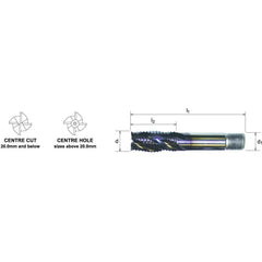 Somta Series 316 – HSS-Co8 Roughing End Mill 16.0mm – Multi-Flute - Twin Eagle Imports