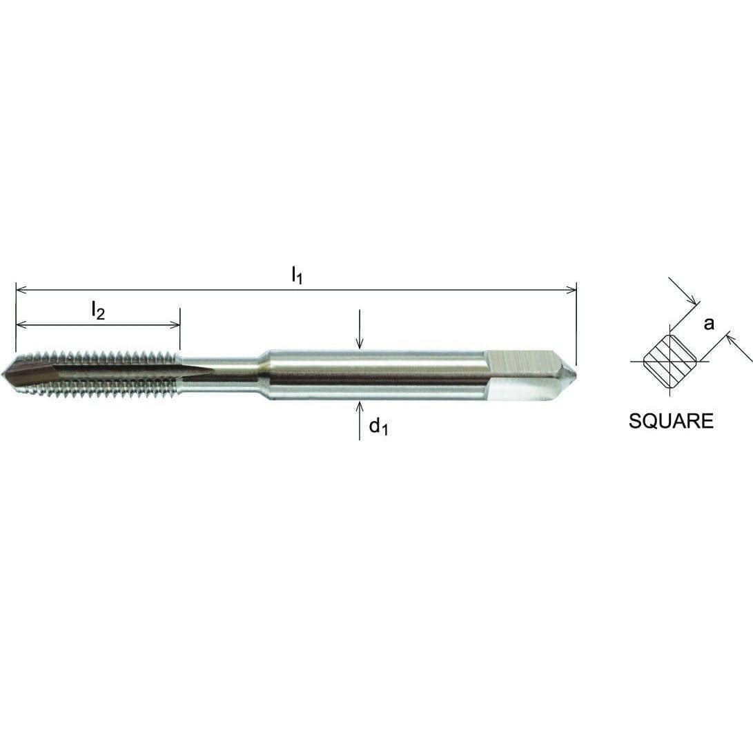 Somta Series 515 - HSSE-V Gun Nose Tap Metric M8 x 1.0 (Fine, Standard) - Twin Eagle Imports