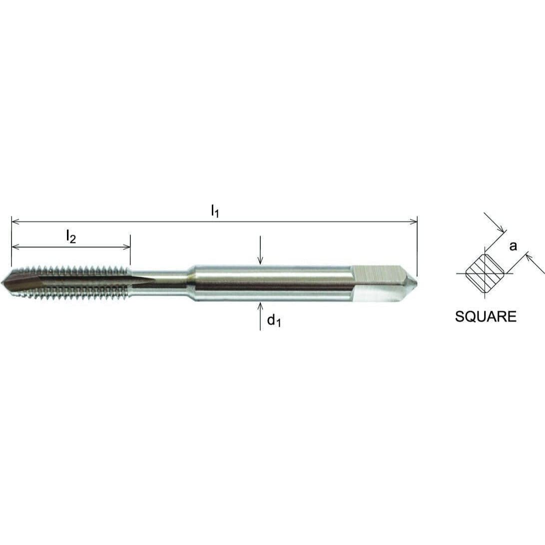 Somta Series 546 - HSS Spiral Flute Tap UNC 1" (Standard) - Twin Eagle Imports