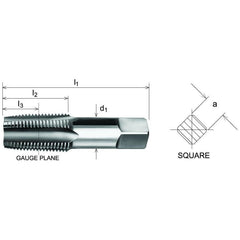 SOMTA - Series 585 HSS NPT Tap 3/8" (Bottoming Lead, Taper Form) - Twin Eagle Imports