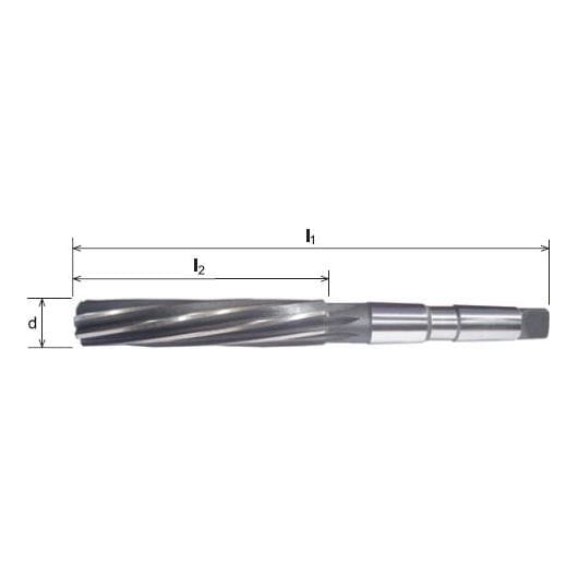 Somta Series 711 – HSS No.2 Morse Taper Parallel Machine Reamers 22mm - Twin Eagle Imports
