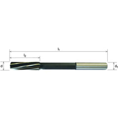 Somta Series 752 – 1/2" HSS-Co5 Parallel Shank Chucking Reamer - Twin Eagle Imports
