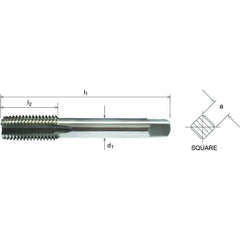 SOMTA Taps & Dies Somta Series 519 - HSS Straight Flute Short Left Hand Taper (First Tap) M4 x 0.7mm