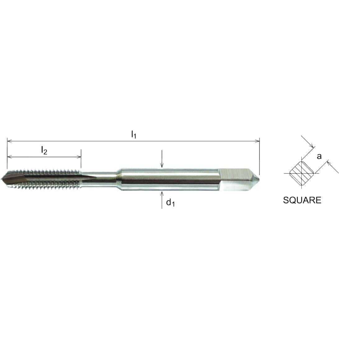 SOMTA Taps & Dies Somta Series 526 - HSSE-V Gun Nose Tap BSW 9/16" (Standard)