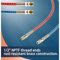 TEI Air Hose PA12 Type B 15 FT Long Tail Air Brake Suzi Coil