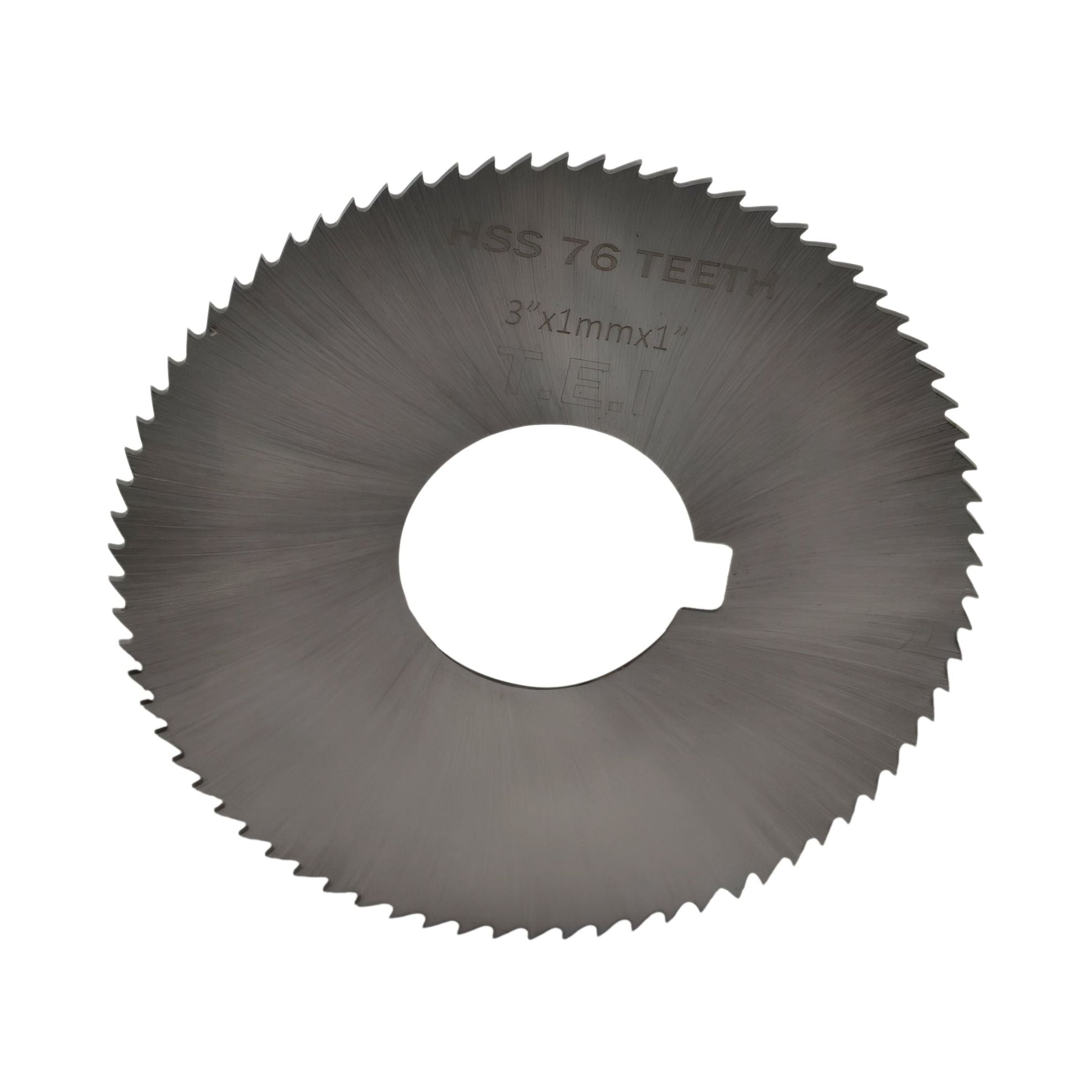 TEI HSS Slitting Saw 3" x 1mm x 1" Bore - Twin Eagle Imports