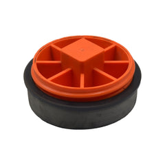 Testite IPS 86400 4-Inch T-Cone Cleanout Test Plug, 1-Pack - Twin Eagle Imports