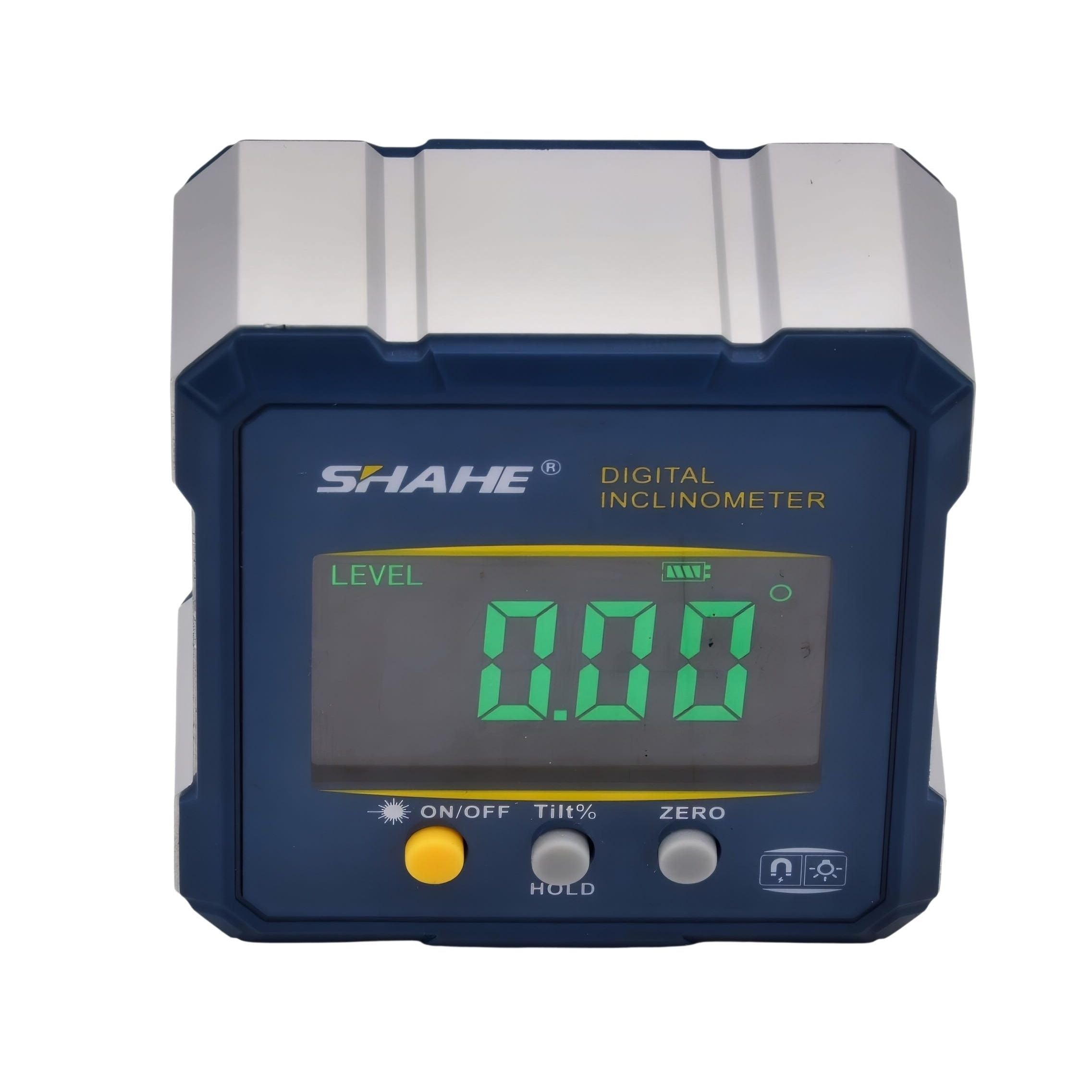 Their Sanhe MEASURING EQUIPMENT Shahe Digital Protractor With 4-Sides Magnets & Dual Laser 5341-90