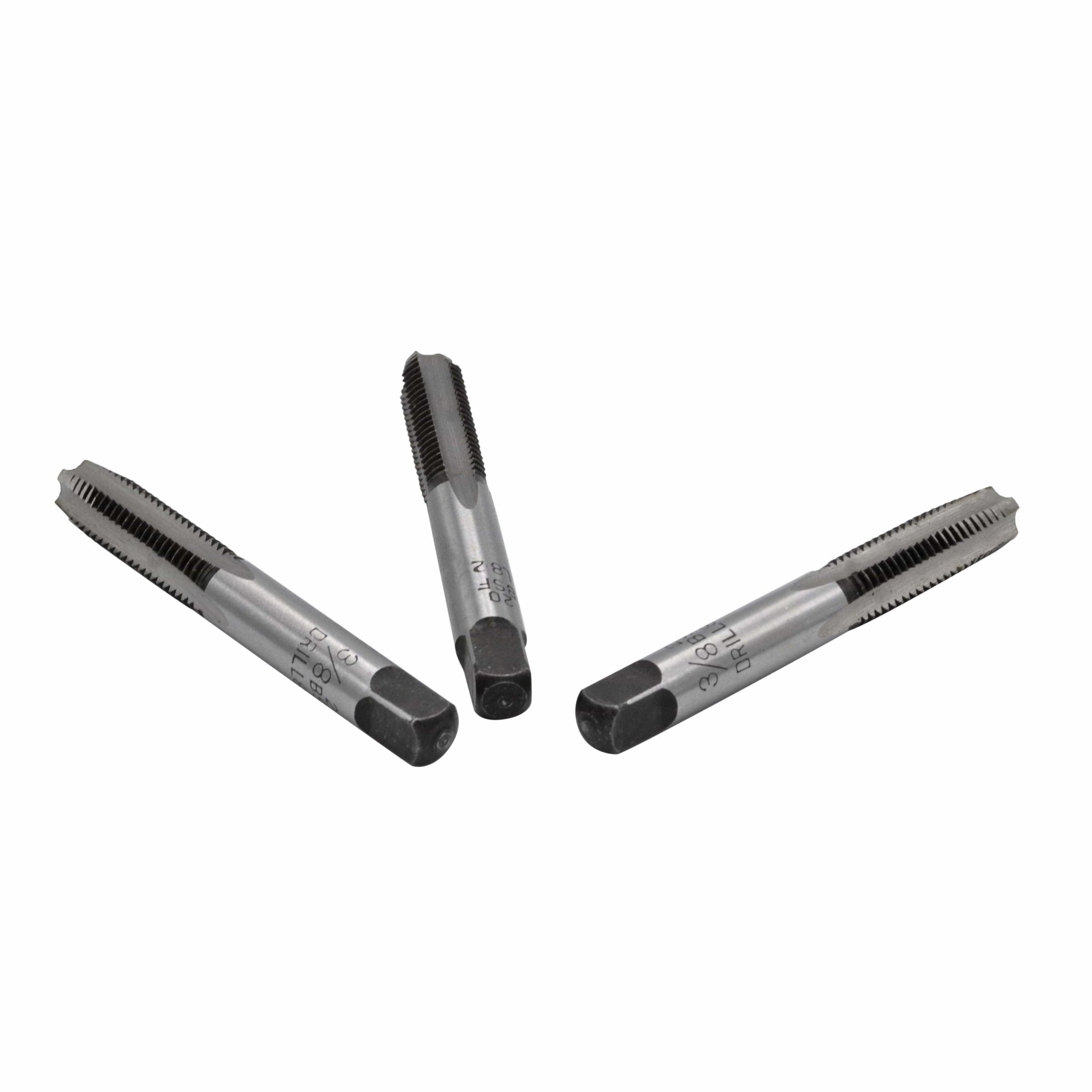 Three-Stage RH Imperial HSS Tap 3/8-20 BSF Fine Thread - Twin Eagle Imports