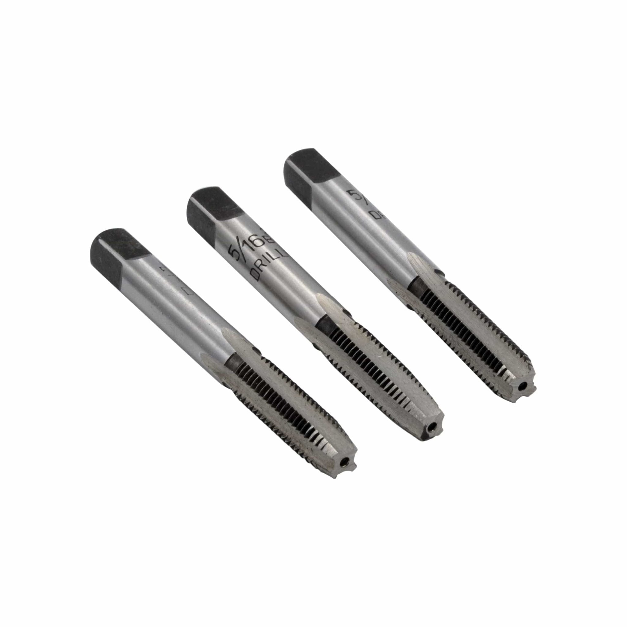 Three Stage Right Hand Imperial HSS Tap 5/16x22 BSF Thread - Twin Eagle Imports